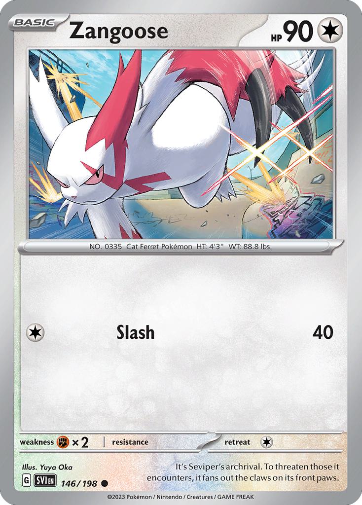 Zangoose - 146/198 - Common [sv01-146] [Non-Holo]