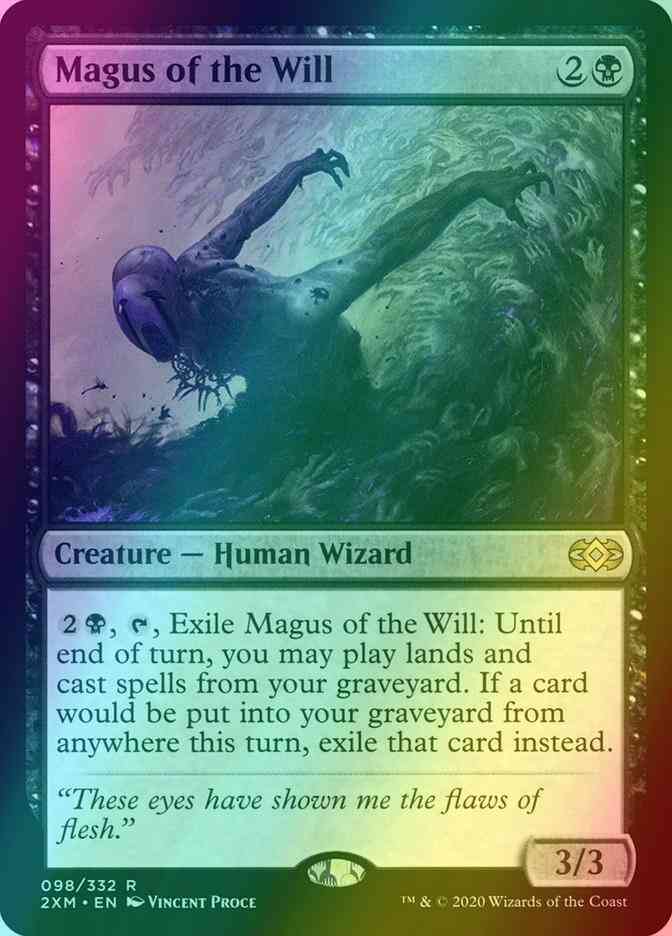 Magus of the Will [98] [Double Masters] [Foil]