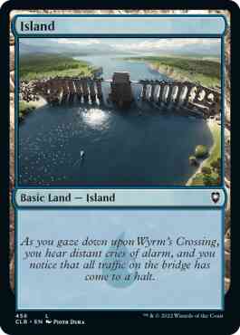Island [456] [Commander Legends: Battle for Baldur's Gate] [Non-Foil]