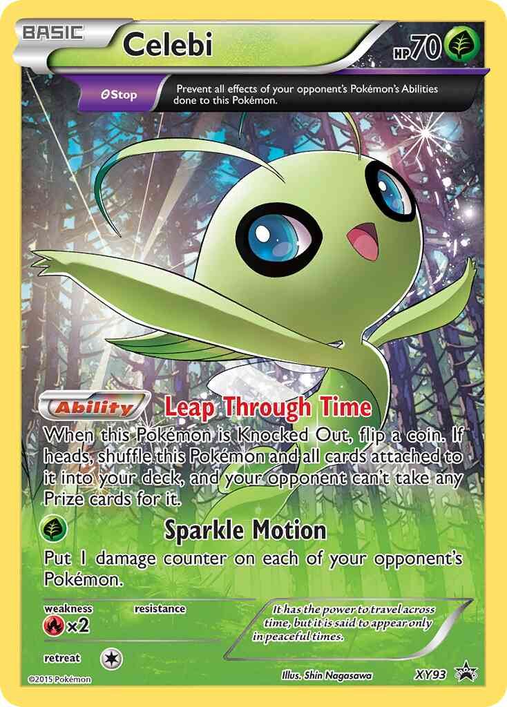 Celebi - XY93 - Promo [xyp-XY93] [Holo]
