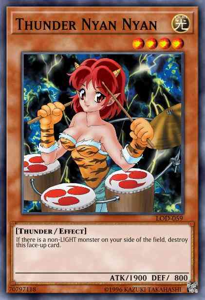 Thunder Nyan Nyan - LOD-059 - Rare - 1st Edition