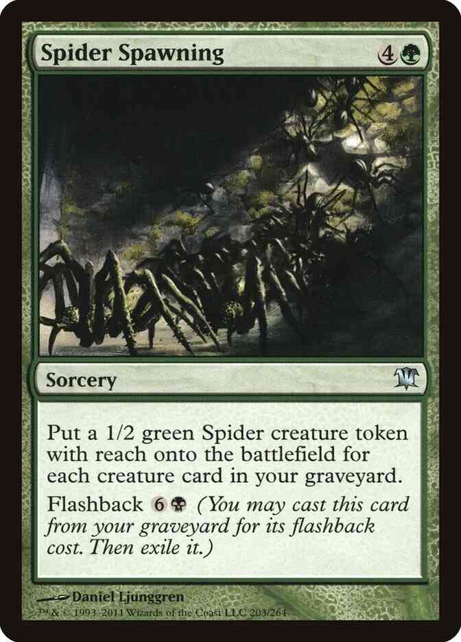 Spider Spawning [203] [Innistrad] [Non-Foil]