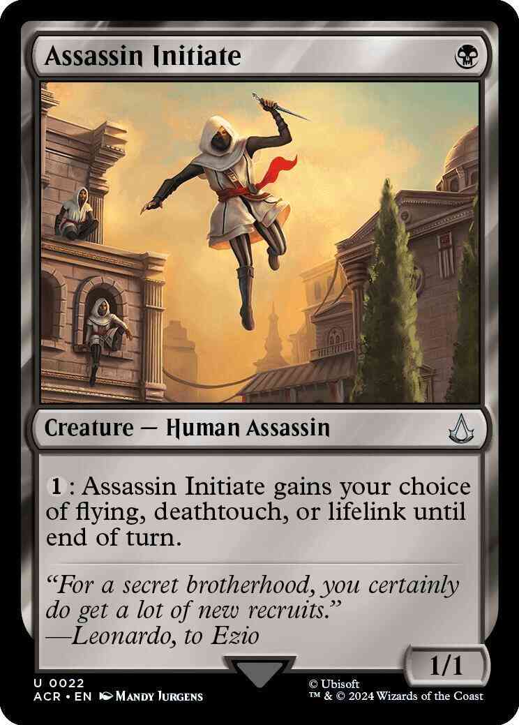 Assassin Initiate [22] [Assassin's Creed] [Non-Foil]