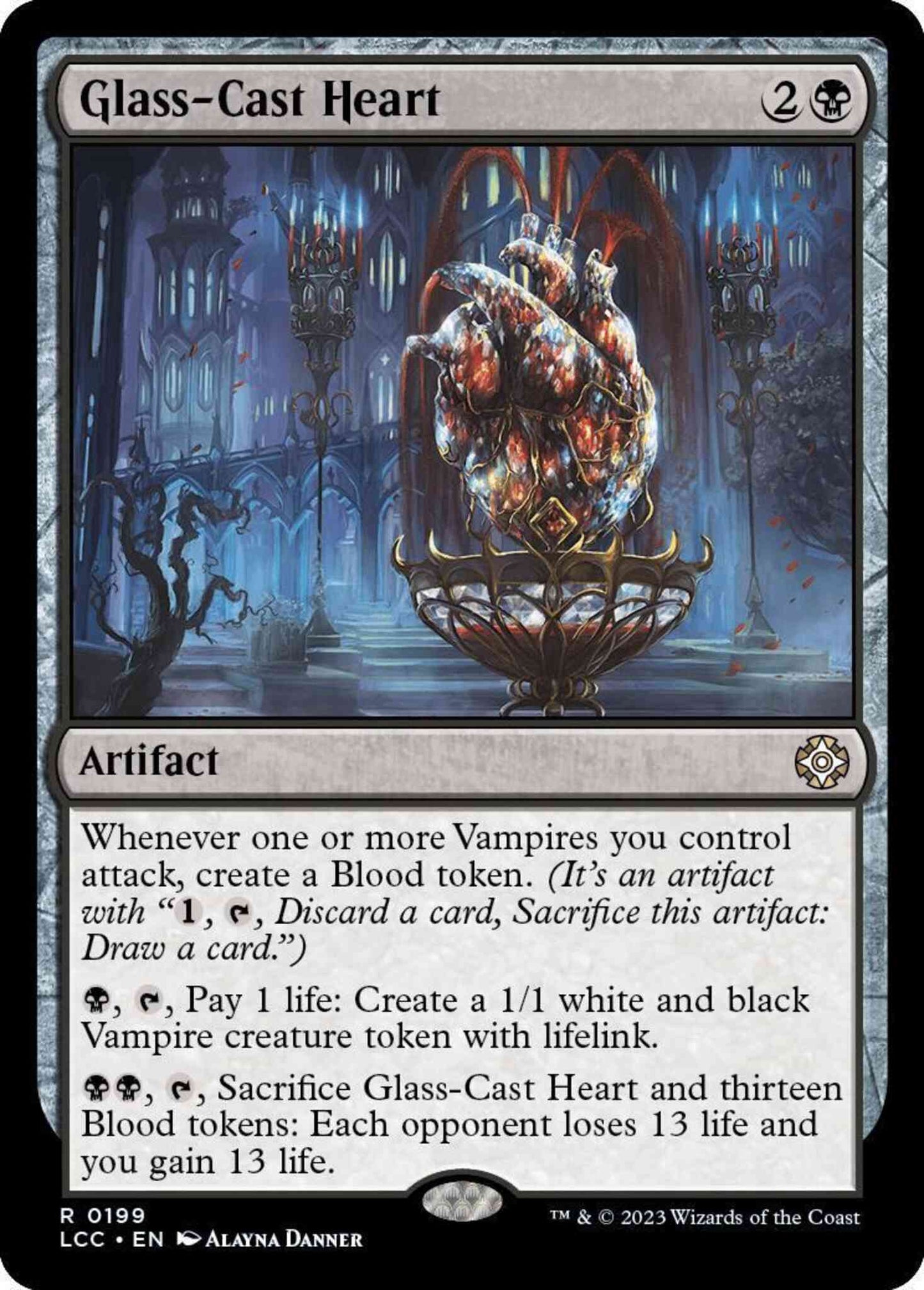 Glass-Cast Heart [199] [The Lost Caverns of Ixalan: Commander] [Non-Foil]