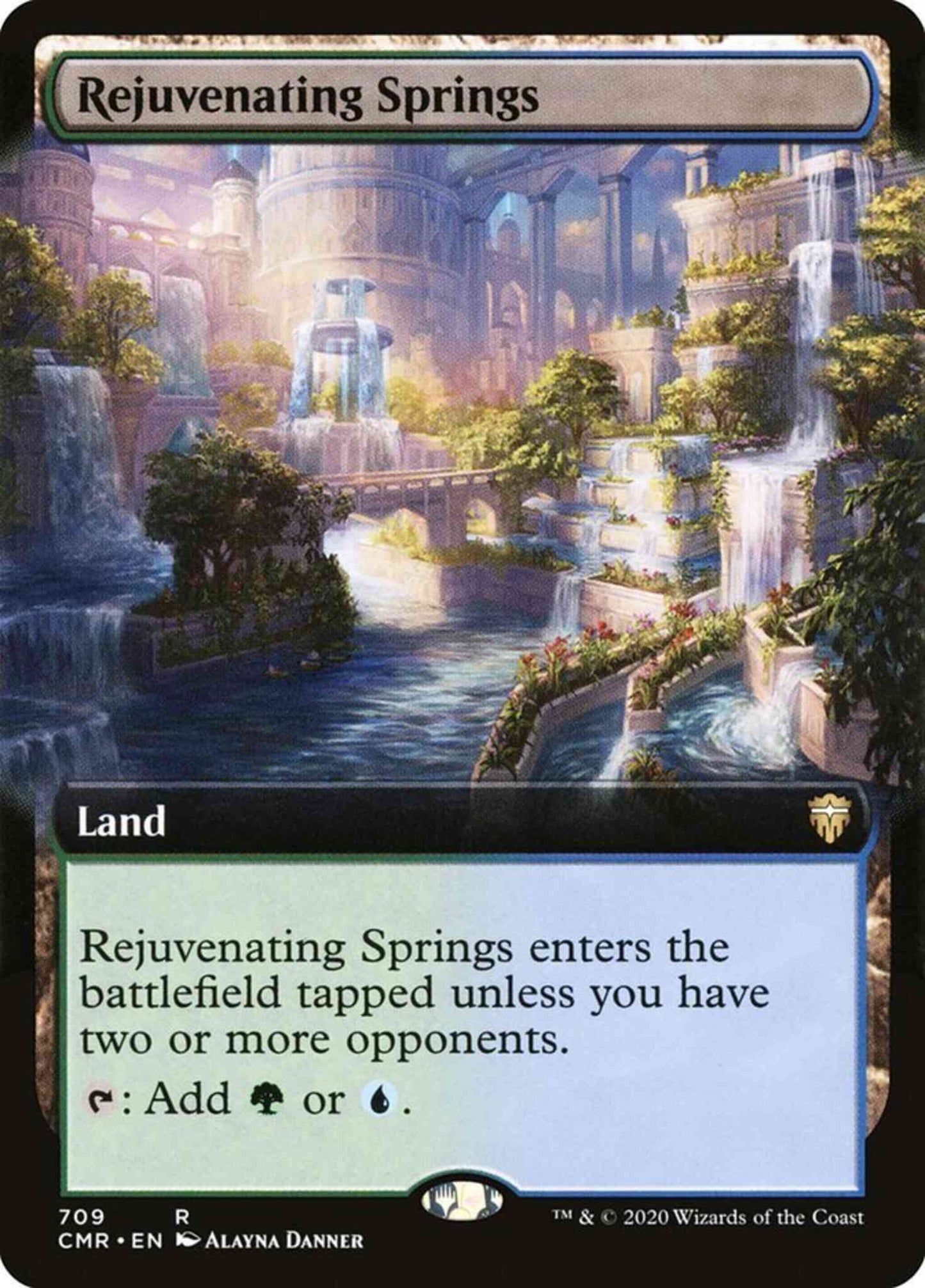 Rejuvenating Springs [709] [Extended Art] [Commander Legends] [Non-Foil]