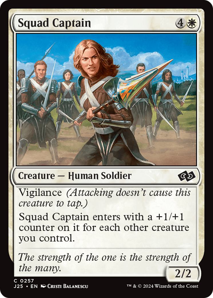 Squad Captain [257] [Foundations: Jumpstart] [Non-Foil]