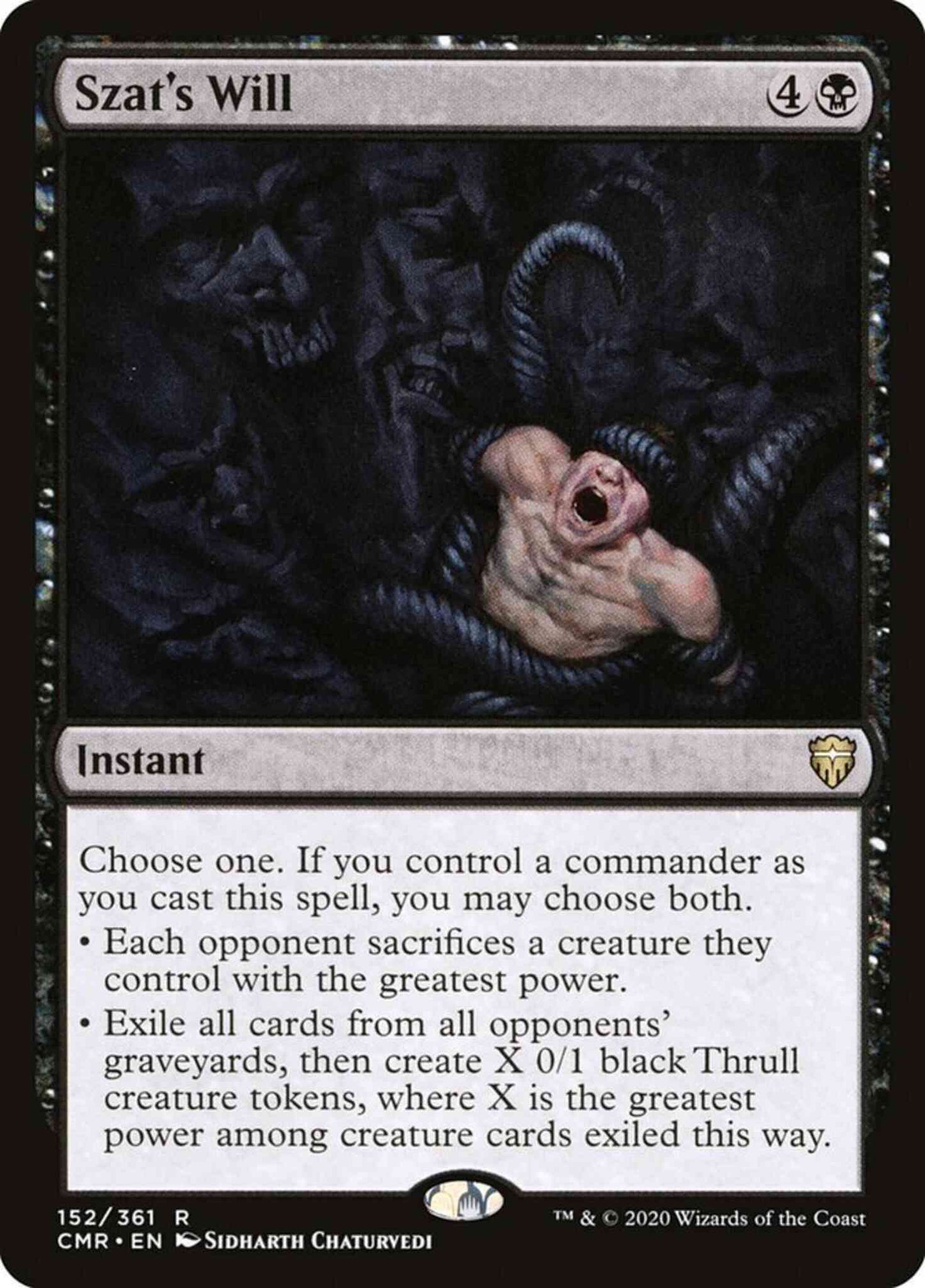 Szat's Will [152] [Commander Legends] [Non-Foil]