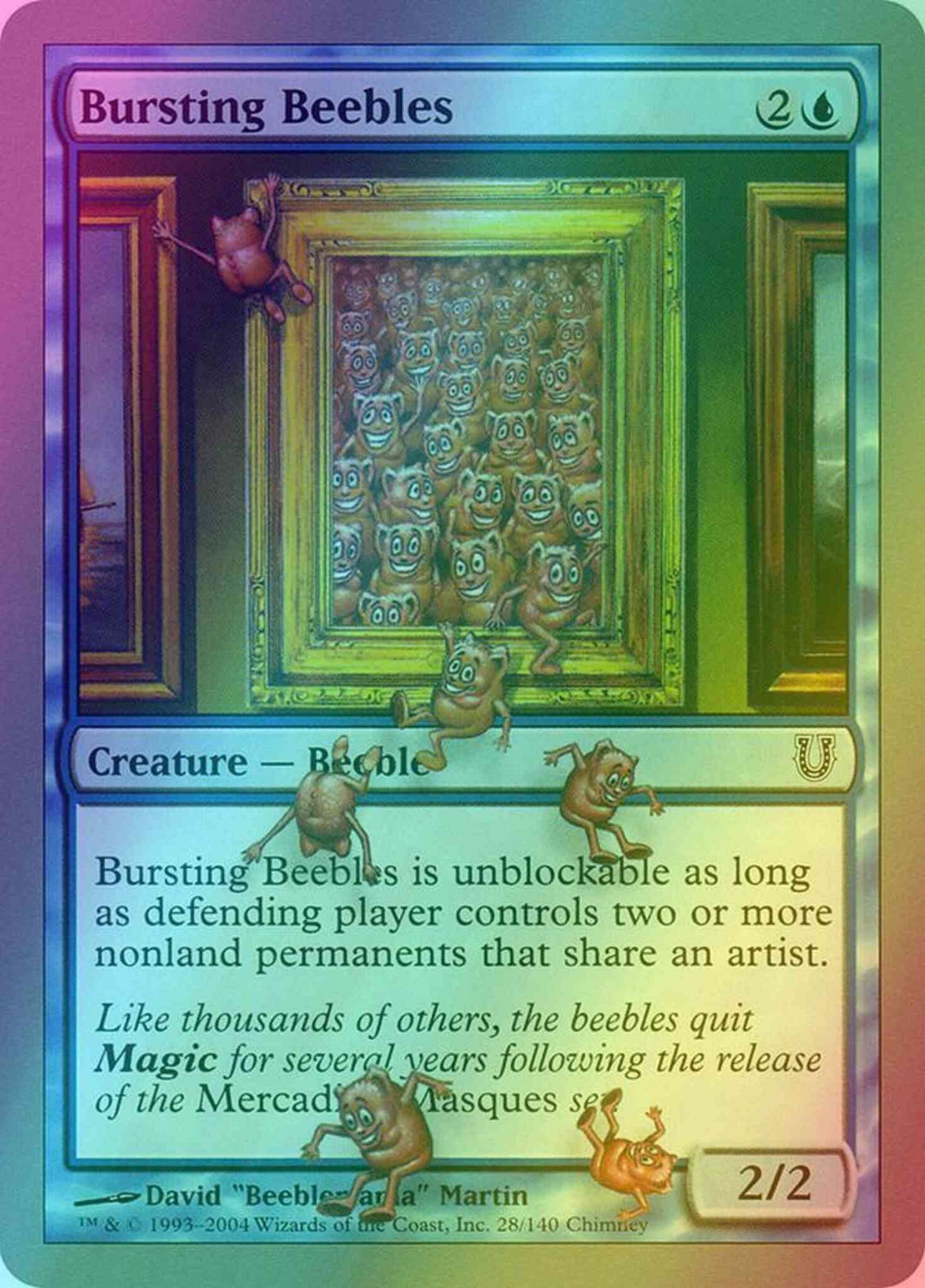Bursting Beebles [28] [Unhinged] [Foil]