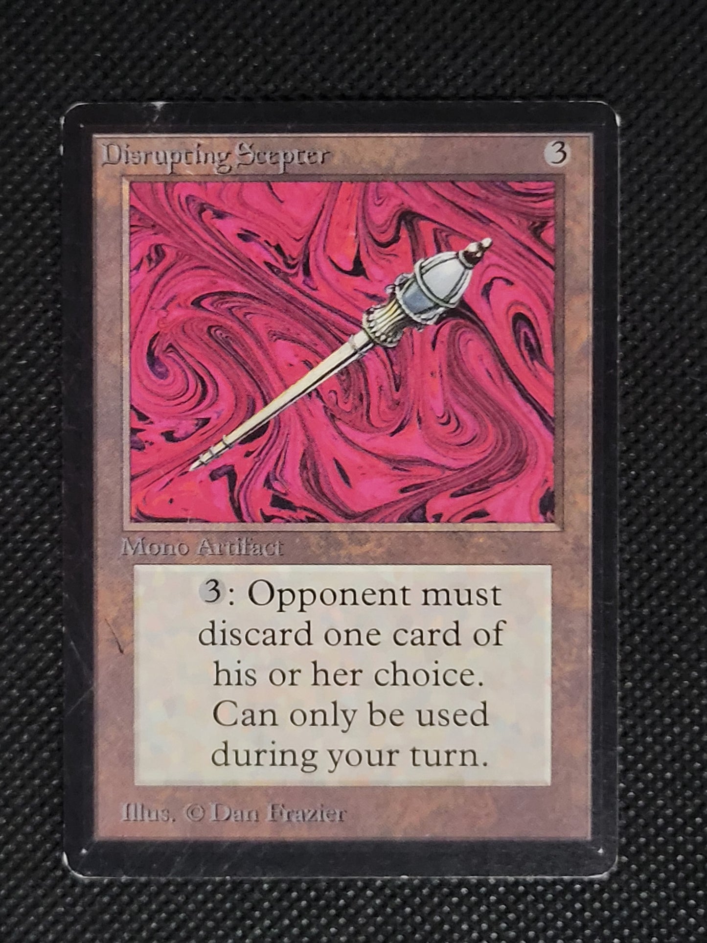 Disrupting Scepter — Damaged — ID 17778