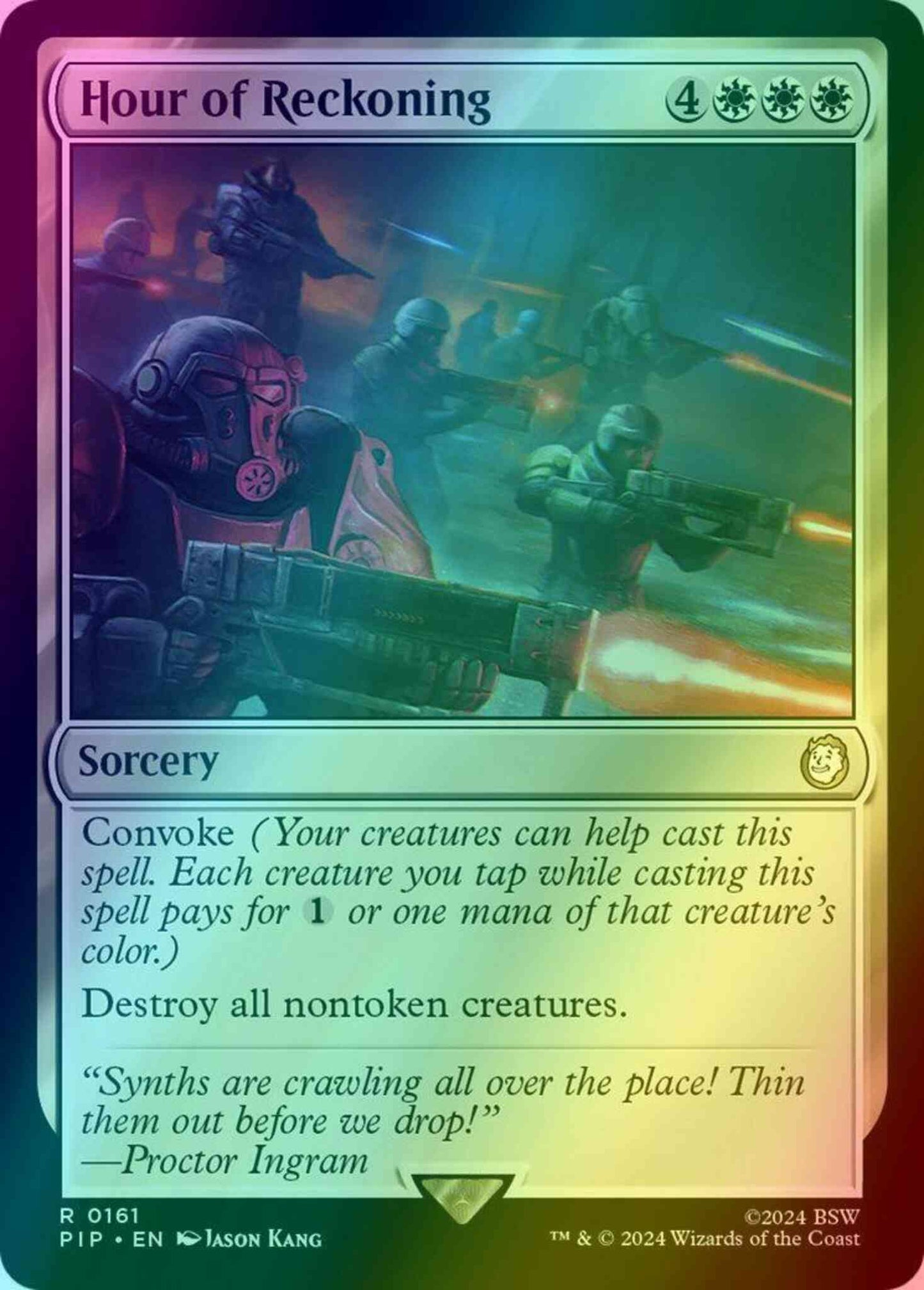 Hour of Reckoning [161] [Fallout] [Foil]