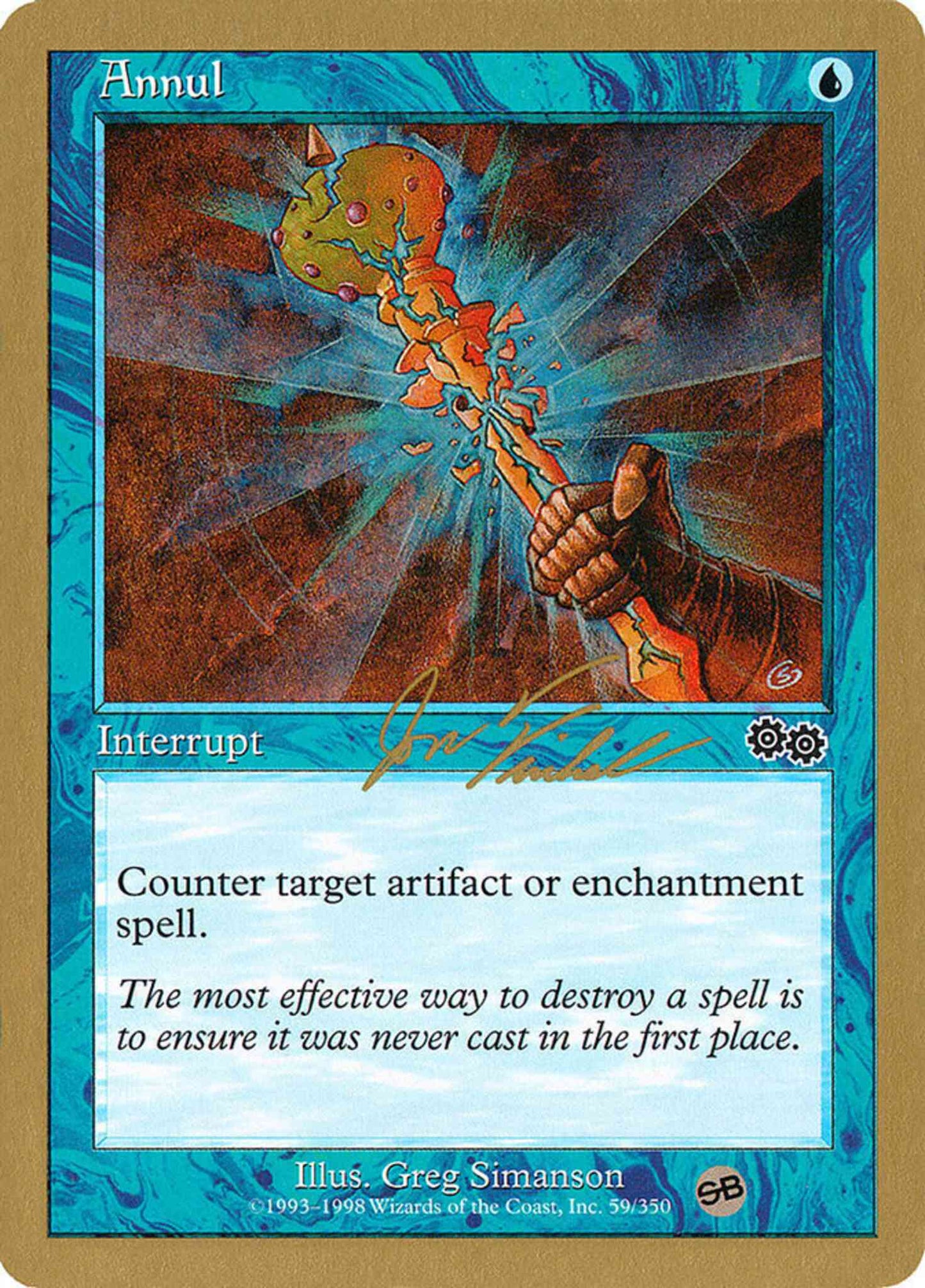 Annul [jf59sb] [World Championship Decks 2000] [Non-Foil]
