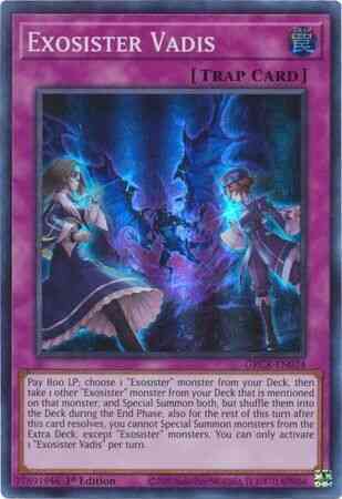 Exosister Vadis - GRCR-EN024 - Super Rare - 1st Edition