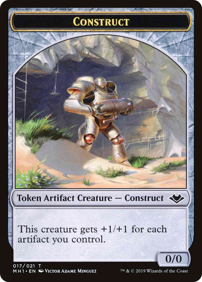 Construct Token (17) // Shapeshifter Token (01) [Modern Horizons Tokens] [Non-Foil]