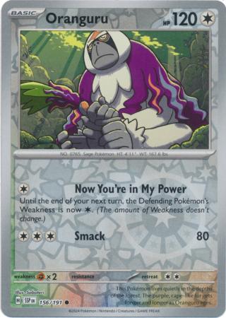Oranguru - 156/191 - Common [sv08-156] [Reverse Holo]