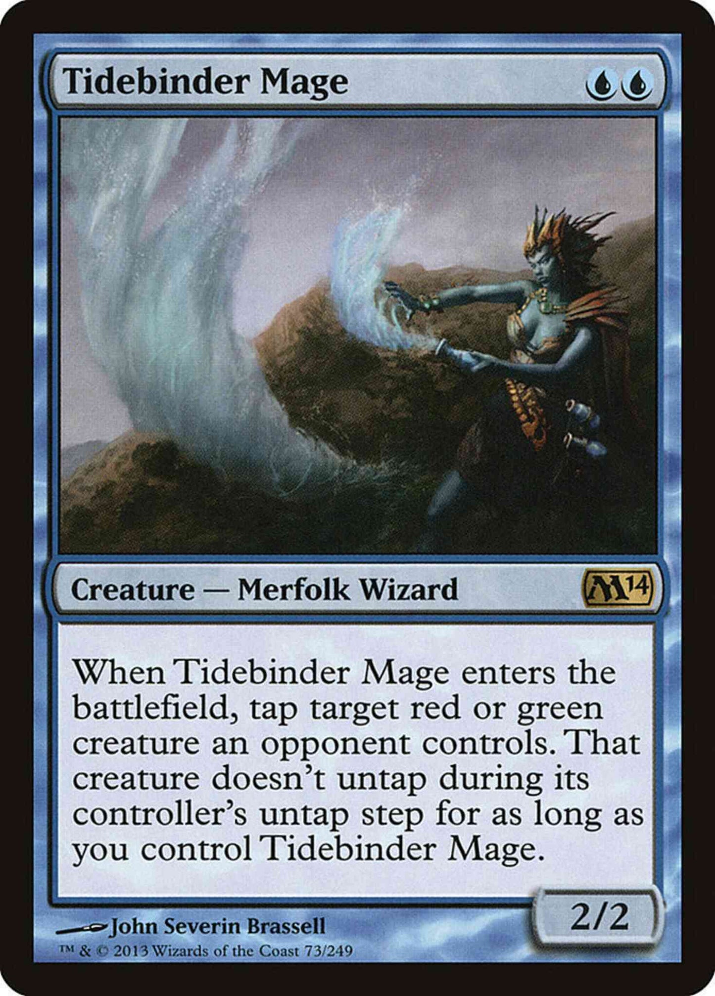 Tidebinder Mage [73] [Magic 2014] [Non-Foil]