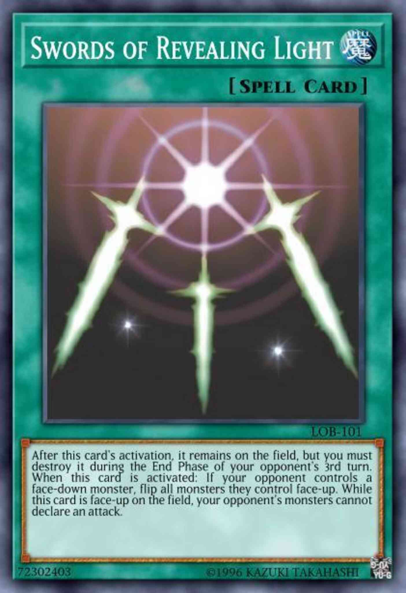 Swords of Revealing Light - BP01-EN033 - Starfoil Rare - 1st Edition