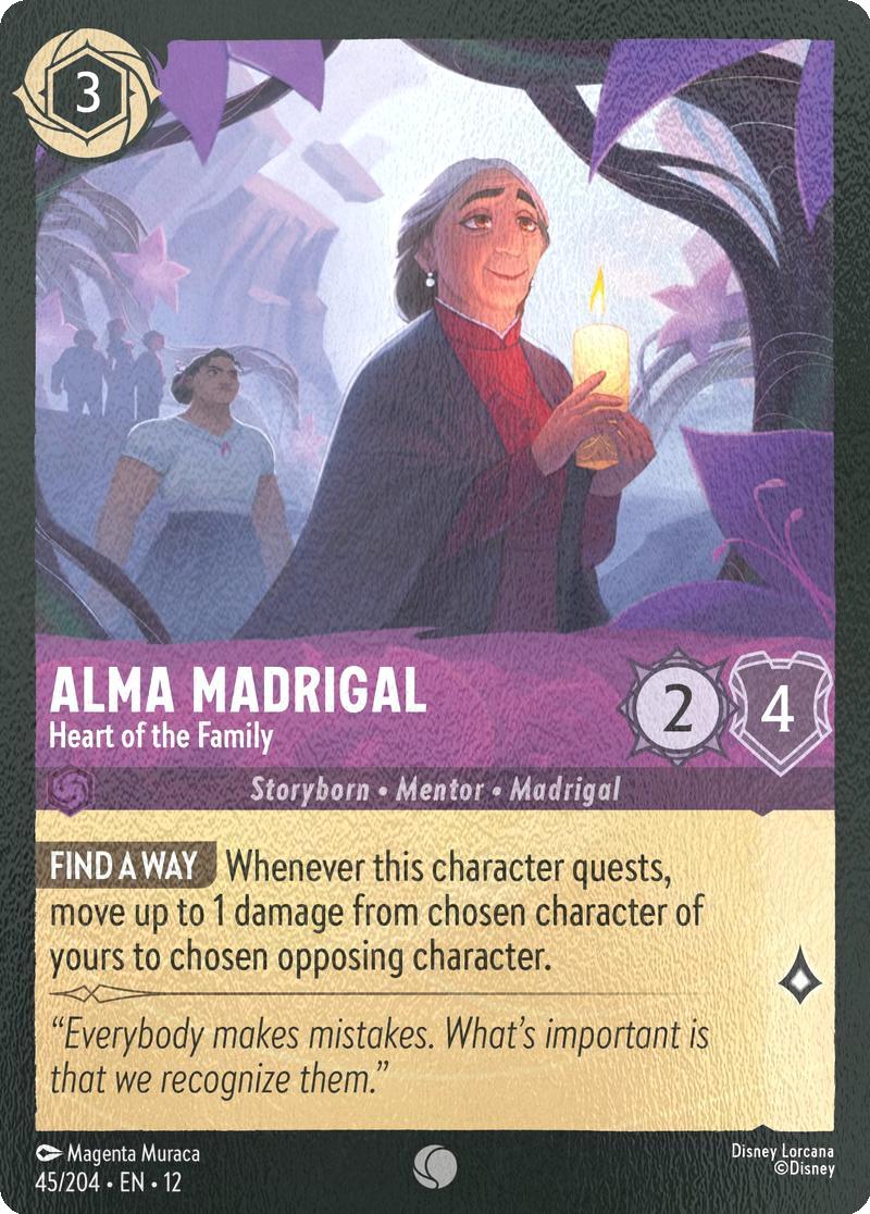Alma Madrigal - Heart of the Family - 45/204 [Wilds Unknown] [Cold Foil]