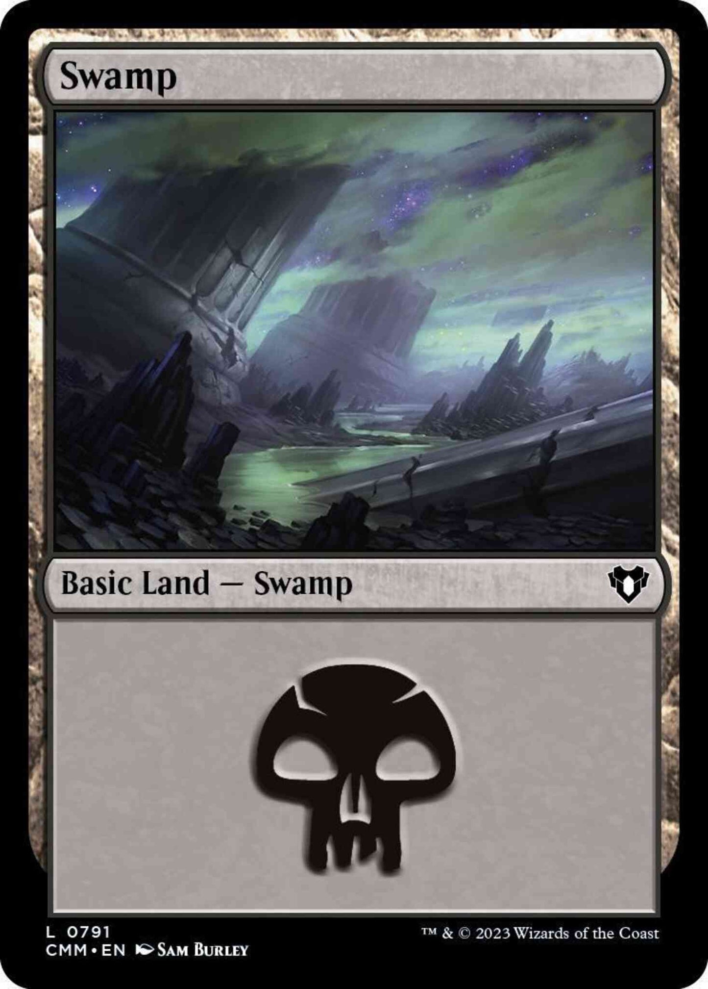 Swamp [791] [Commander Masters] [Non-Foil]