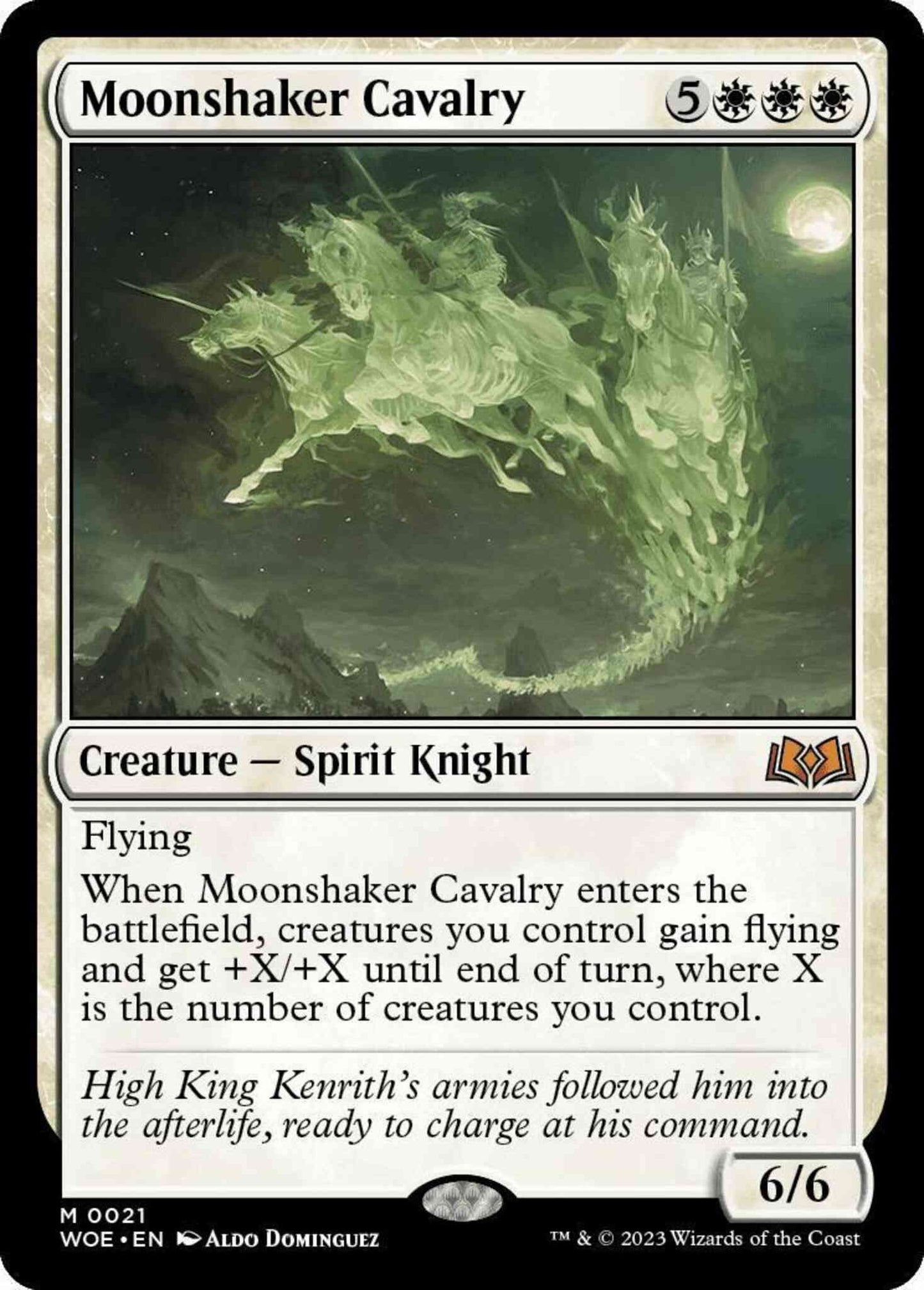 Moonshaker Cavalry [21] [Wilds of Eldraine] [Non-Foil]