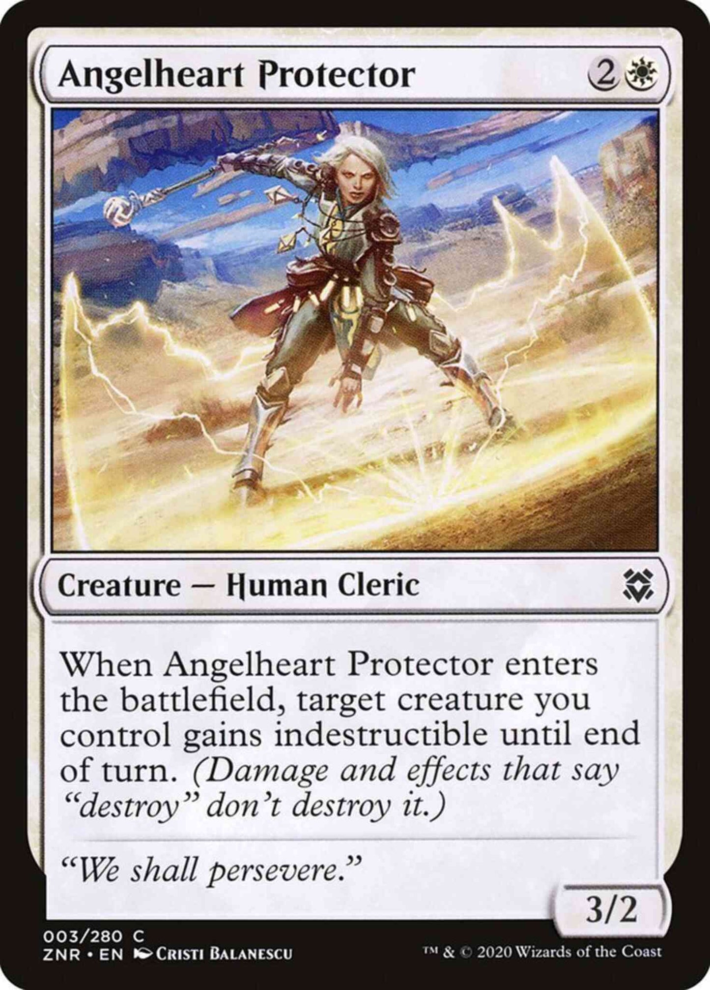 Angelheart Protector [3] [Zendikar Rising] [Non-Foil]