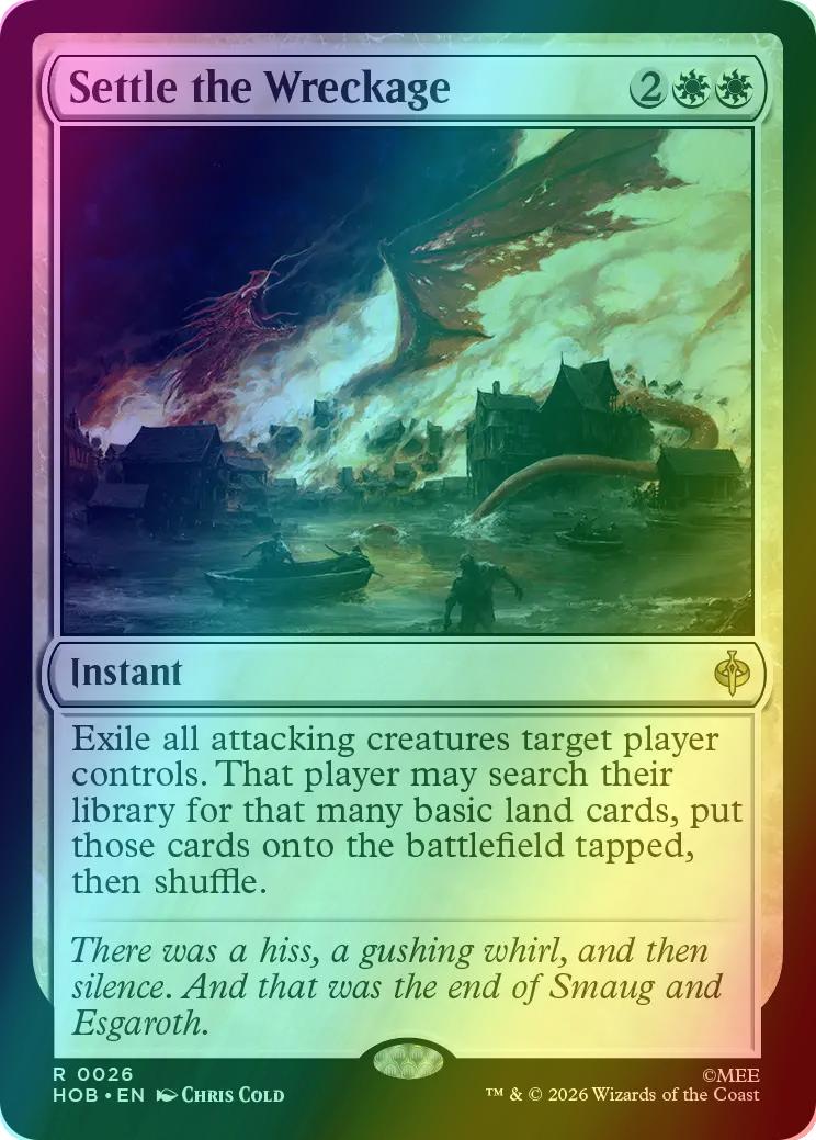 Settle the Wreckage [26] [The Hobbit] [Foil]