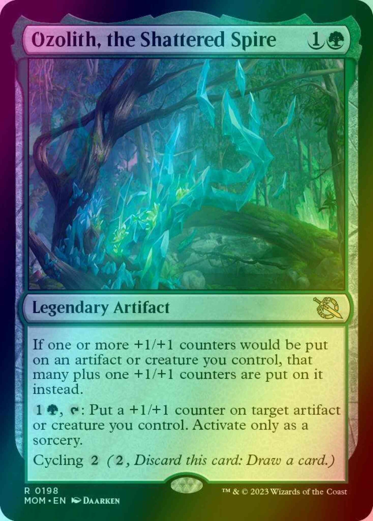 Ozolith, the Shattered Spire [198] [March of the Machine] [Foil]