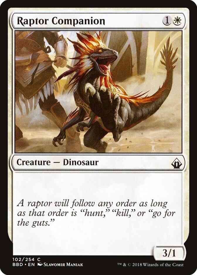 Raptor Companion [102] [Battlebond] [Non-Foil]