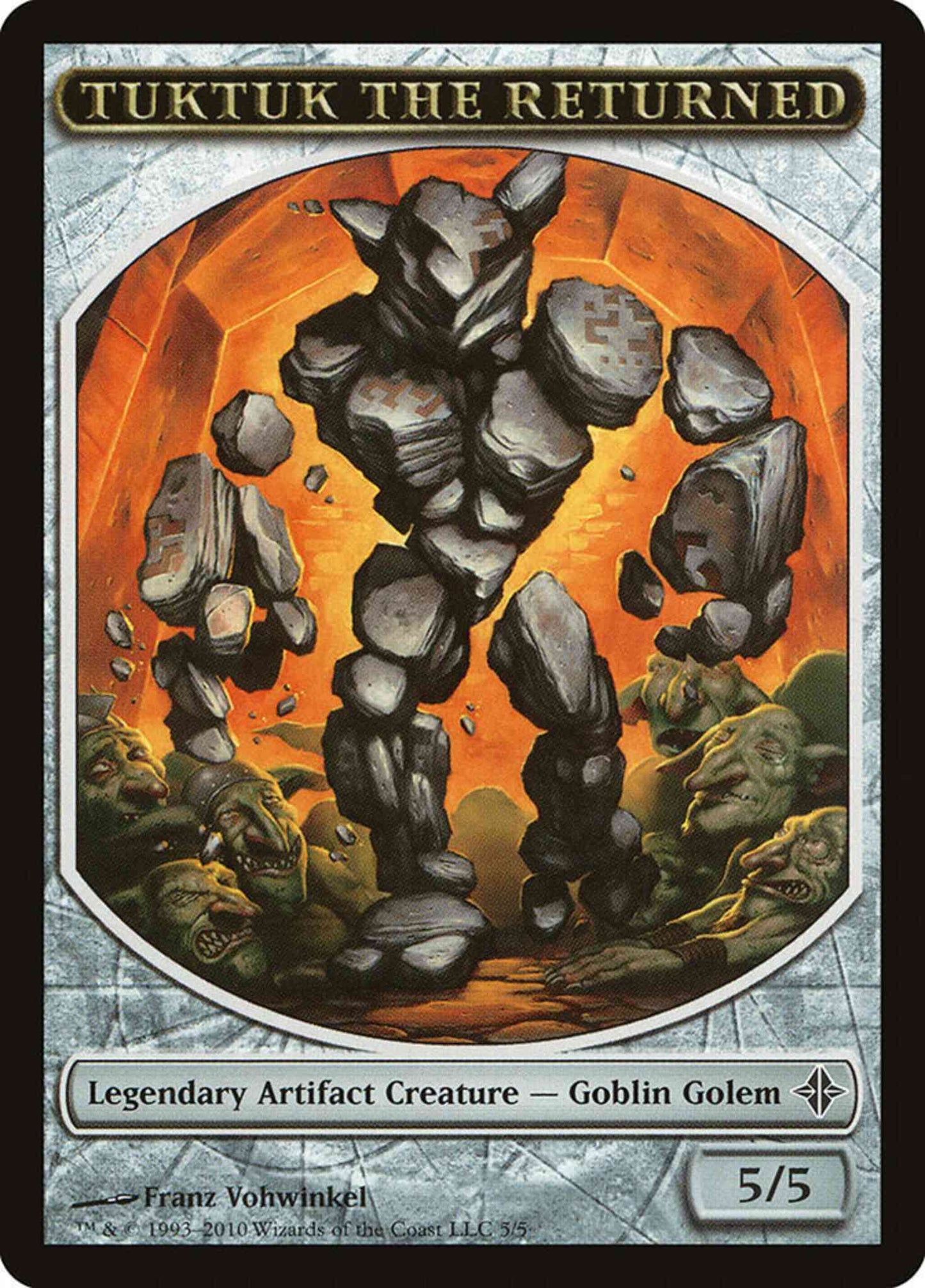 Tuktuk the Returned Token [05] [Rise of the Eldrazi Tokens] [Non-Foil]