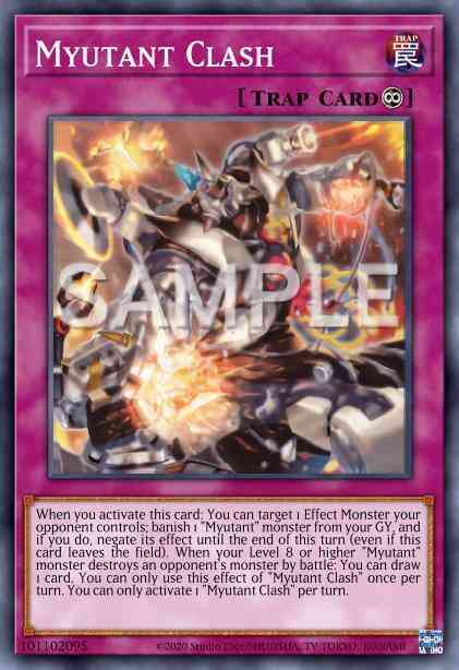 Myutant Clash - PHRA-EN095 - Common - 1st Edition