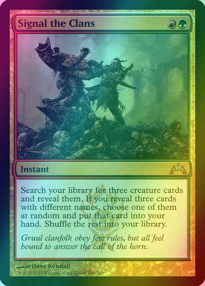 Signal the Clans [194] [Gatecrash] [Foil]