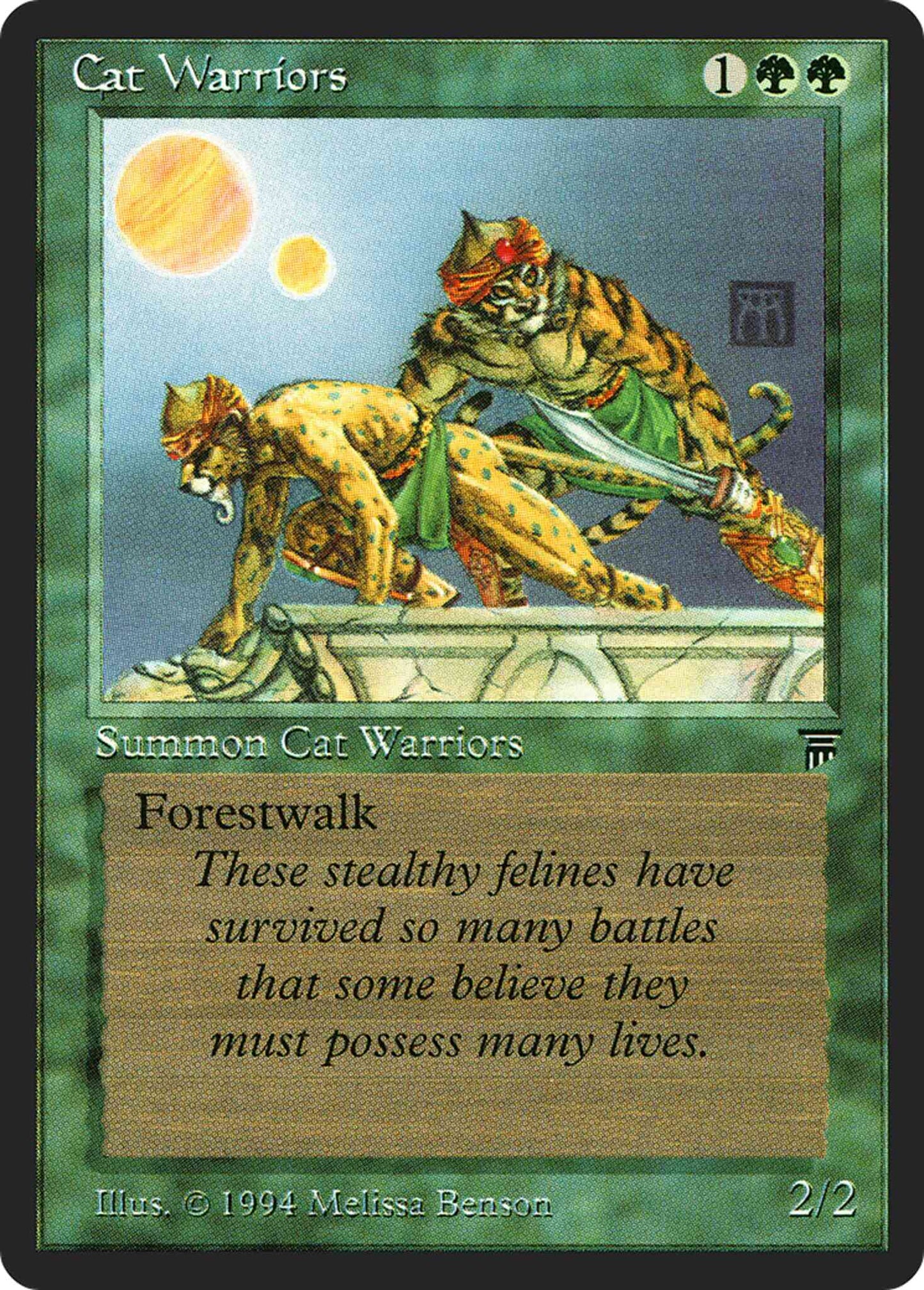 Cat Warriors [177] [Legends] [Non-Foil]