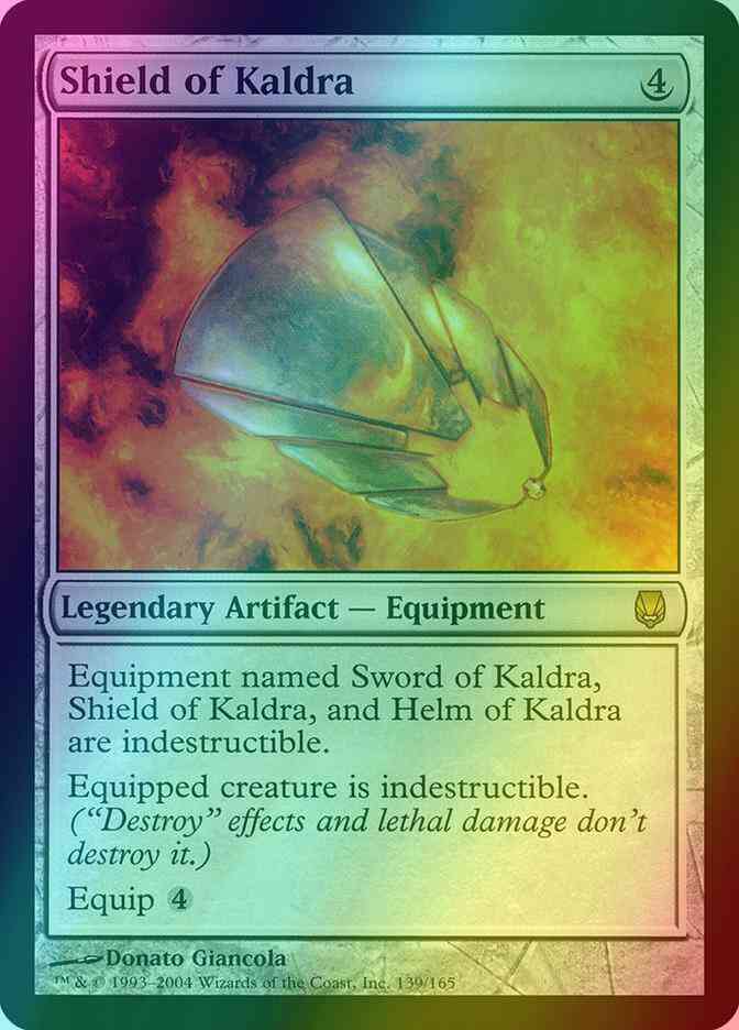 Shield of Kaldra [139] [Darksteel] [Foil]