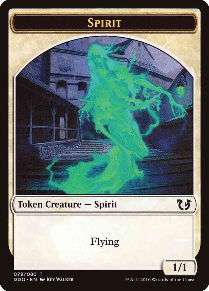 Spirit Token [79] [Duel Decks: Blessed vs. Cursed] [Non-Foil]