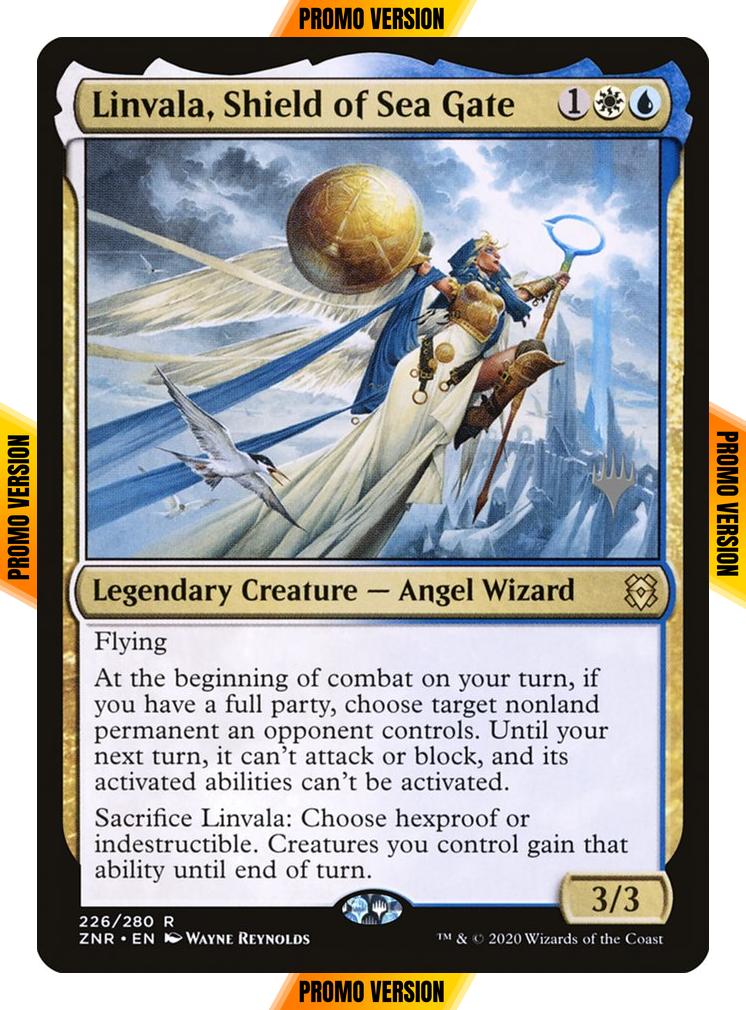 Linvala, Shield of Sea Gate [Promo Pack] [226p] [Zendikar Rising Promos] [Non-Foil]