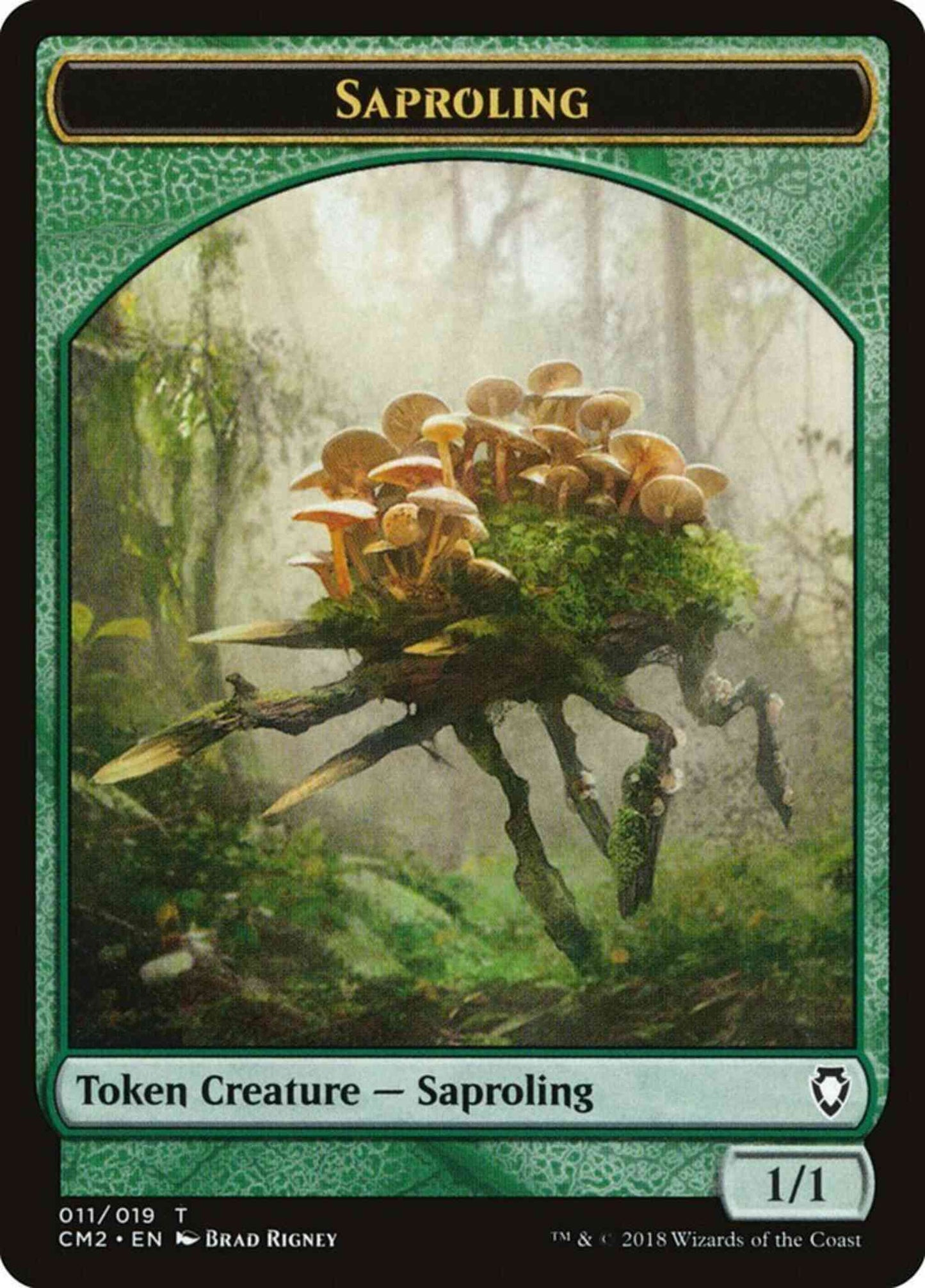 Saproling Token [11] [Commander Anthology Volume II Tokens] [Non-Foil]