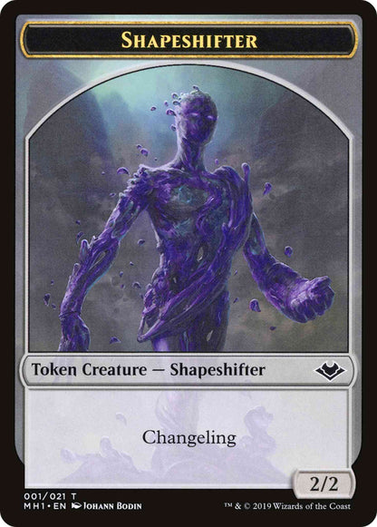 Construct Token (17) // Shapeshifter Token (01) [Modern Horizons Tokens] [Non-Foil]