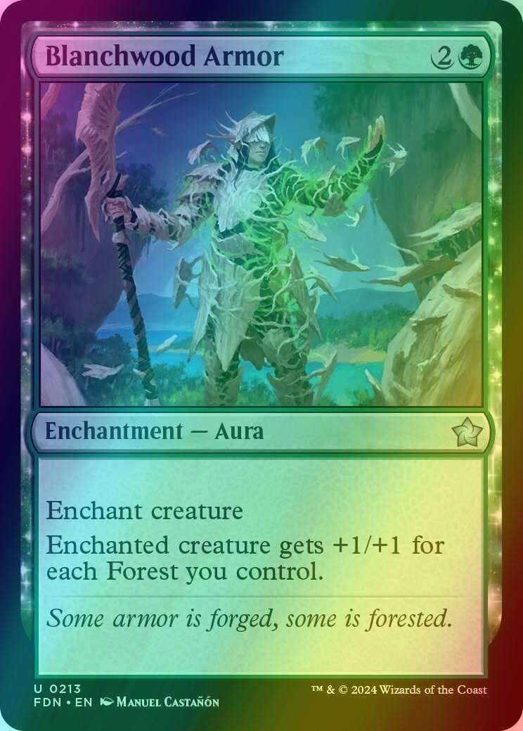 Blanchwood Armor [213] [Foundations] [Foil]