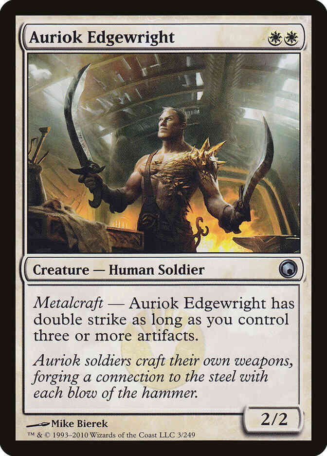 Auriok Edgewright [3] [Scars Of Mirrodin] [Non-Foil]