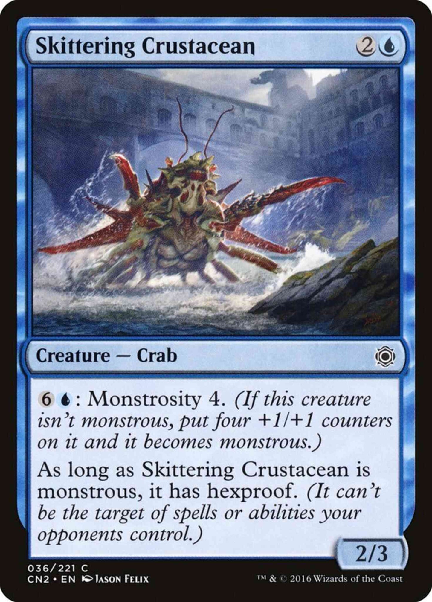 Skittering Crustacean [36] [Conspiracy Take The Crown] [Non-Foil]