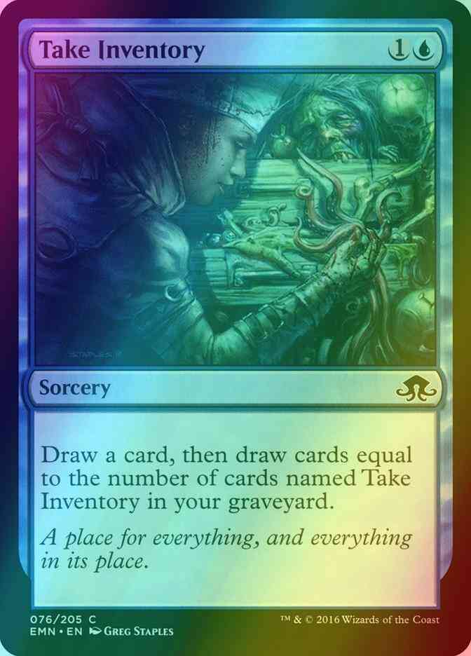 Take Inventory [76] [Eldritch Moon] [Foil]