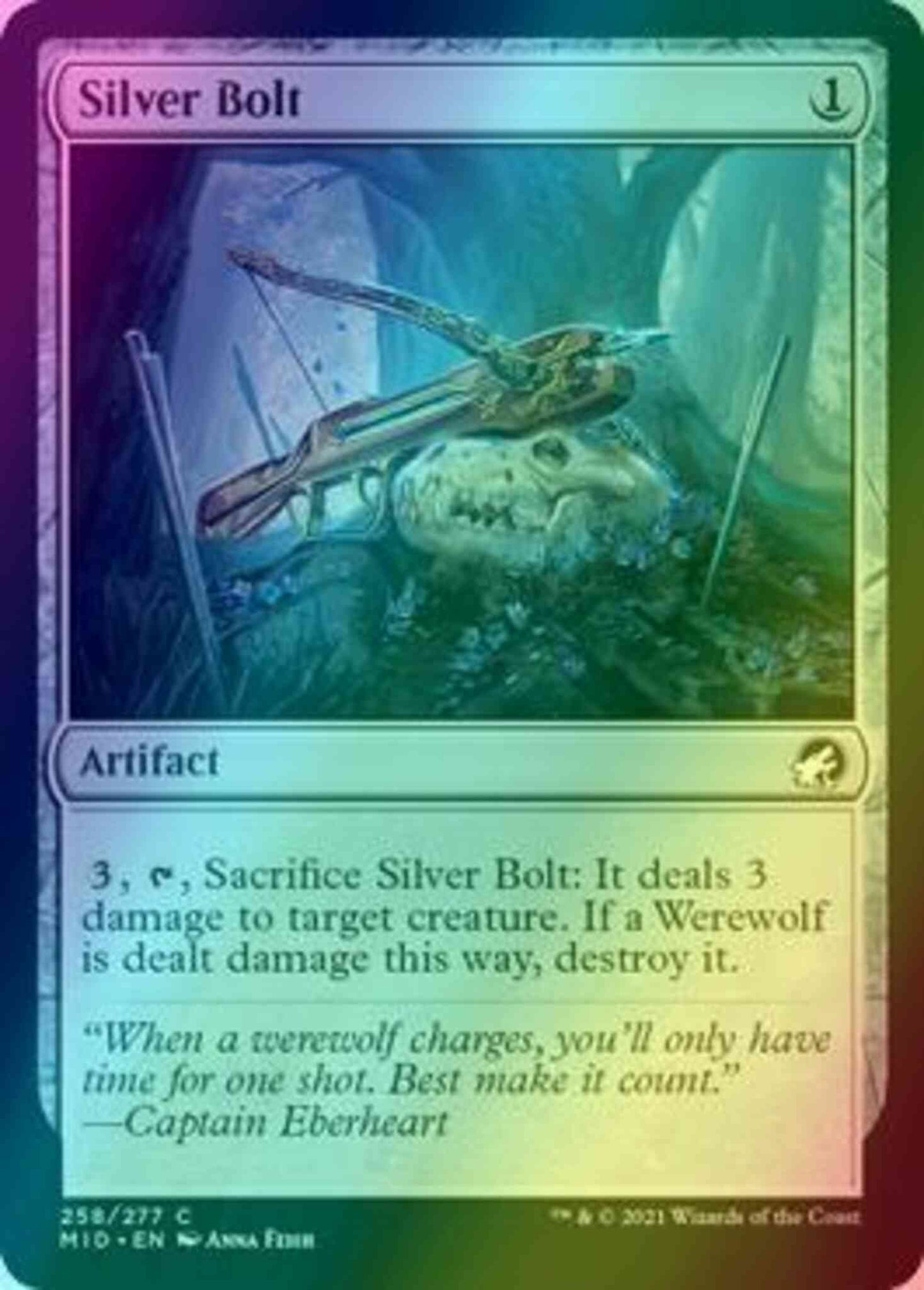 Silver Bolt [258] [Innistrad: Midnight Hunt] [Foil]