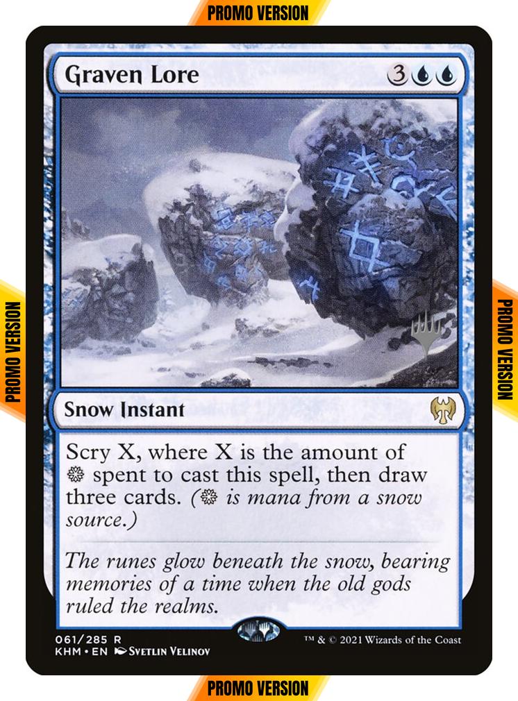 Graven Lore [Promo Pack] [61p] [Kaldheim Promos] [Foil]