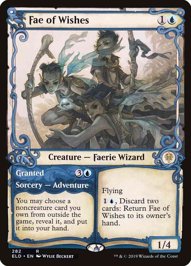 Fae of Wishes // Granted [282] [Adventure Showcase] [Throne of Eldraine] [Non-Foil]