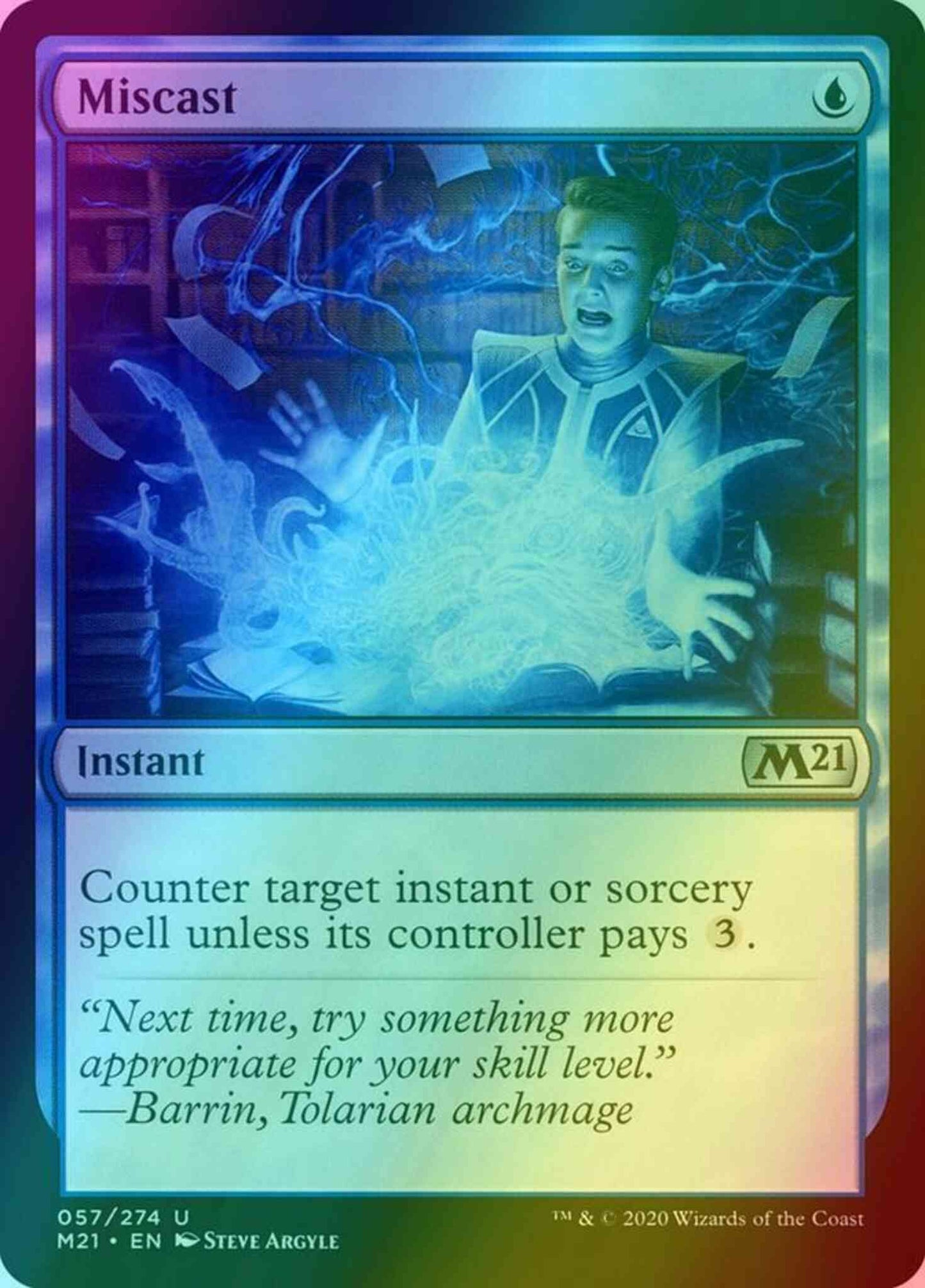 Miscast [57] [Core Set 2021] [Foil]