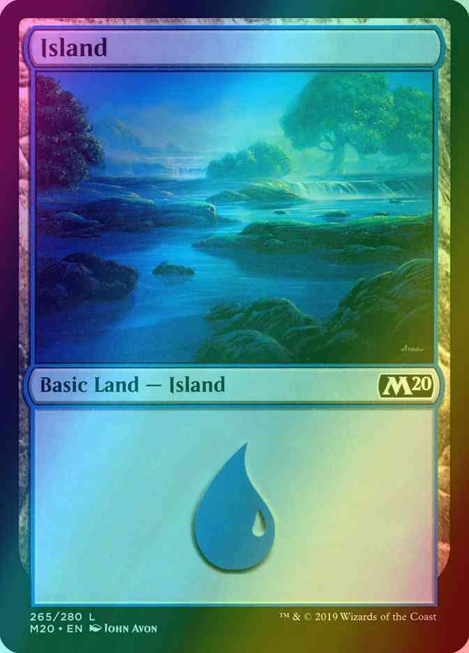 Island [265] [Core Set 2020] [Foil]