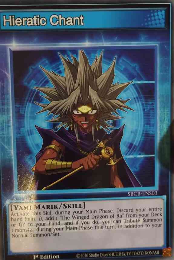 Hieratic Chant - SBCB-ENS03 - Common - 1st Edition