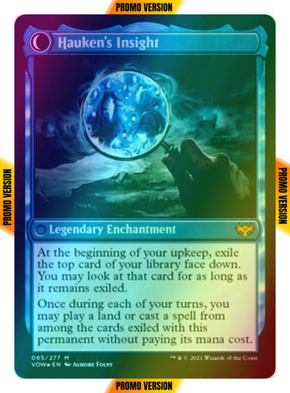 Jacob Hauken, Inspector // Hauken's Insight [Prerelease] [65s] [Innistrad: Crimson Vow: Promos] [Foil]