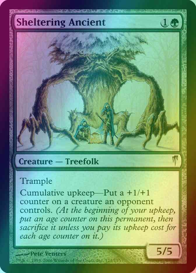 Sheltering Ancient [121] [Coldsnap] [Foil]