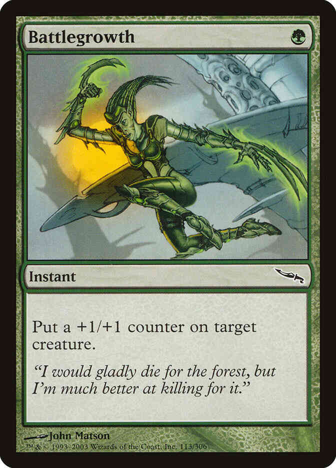 Battlegrowth [113] [Mirrodin] [Non-Foil]