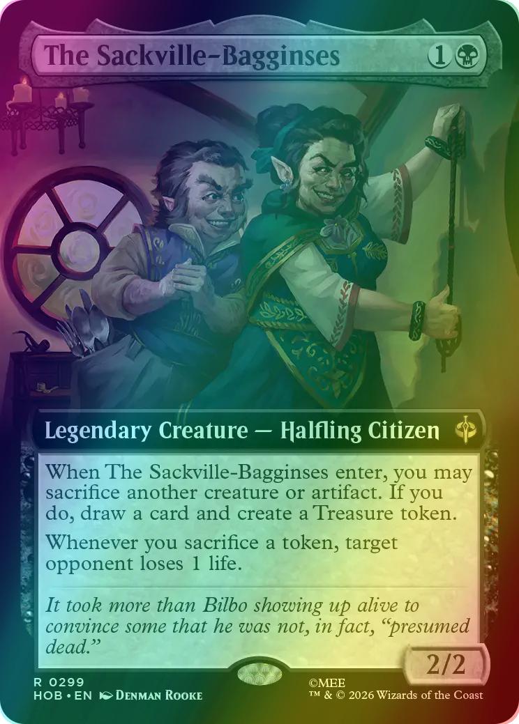 The Sackville-Bagginses [299] [Extended Art] [The Hobbit] [Foil]